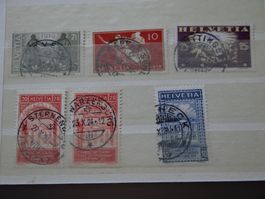 Schönes Lot PAX 1919 und 50 Jahre UPU ab CHF 1.--