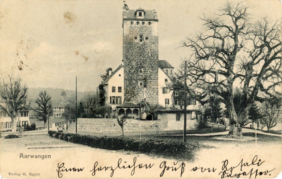 Ansichtskarten: Aarwangen  BE         um  1 9 0 2 – Gebraucht aus Brig von Valcards54