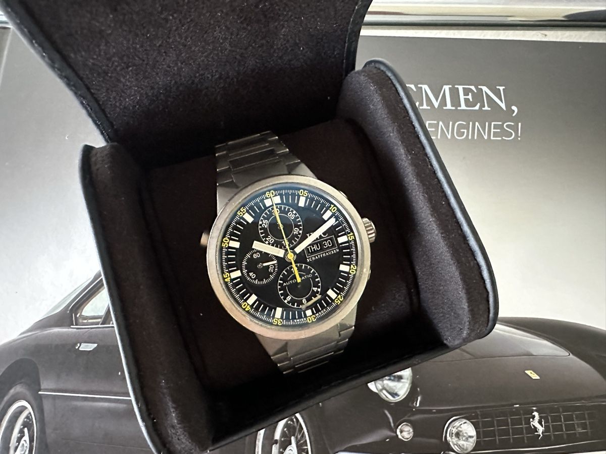 IWC Uhren: IWC GST Double Chronograph Titan – Gebraucht aus Zug von wildcollection