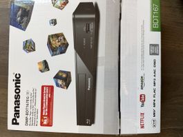 Panasonic DMP-BDT167EG Blu-ray Player neuwertig