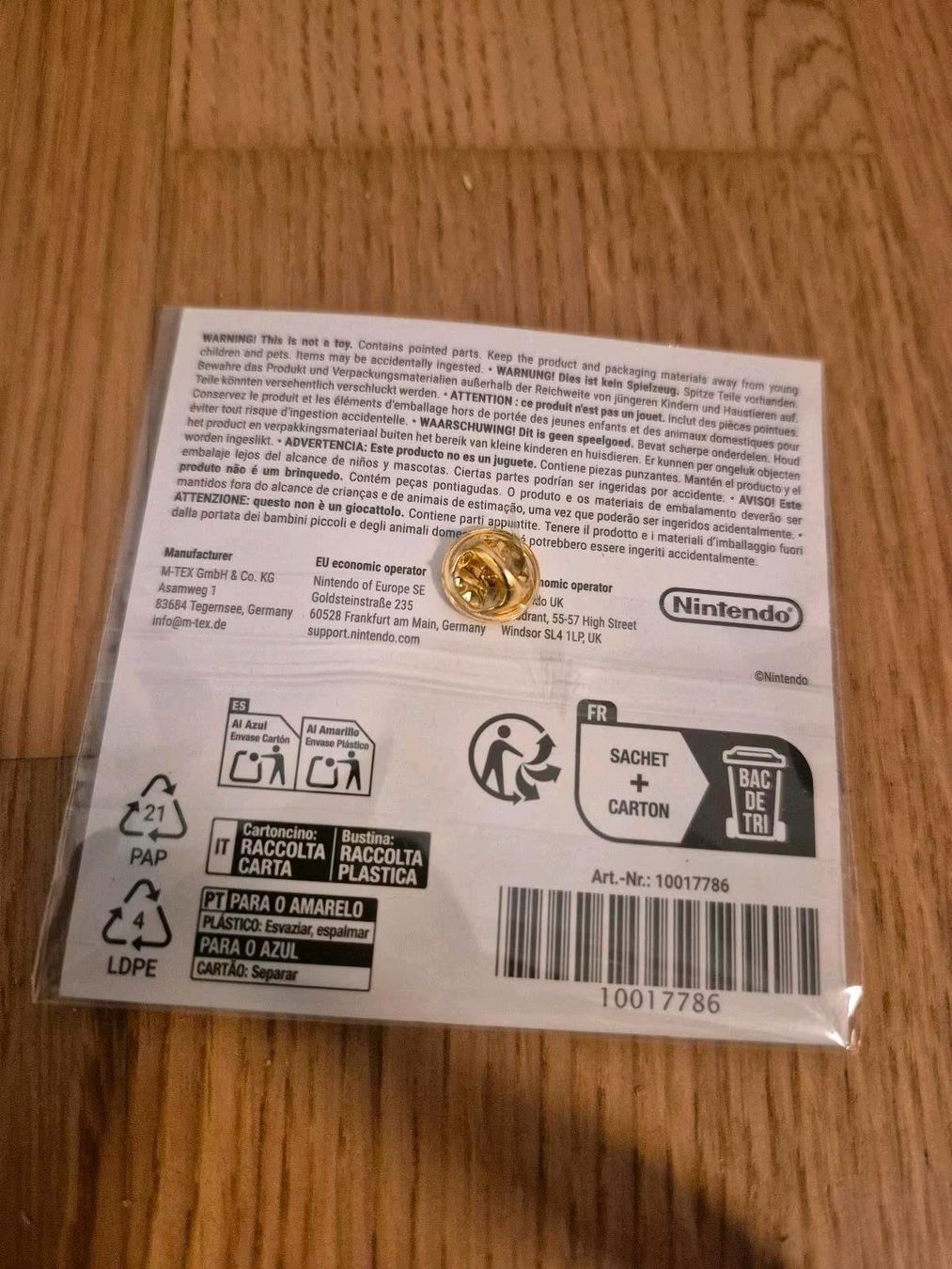 Plaketten & Abzeichen: Nintendo Rewards Metroid Prime 4 Beyond Pin – Neu und originalverpackt aus Seuzach von Larssson 1