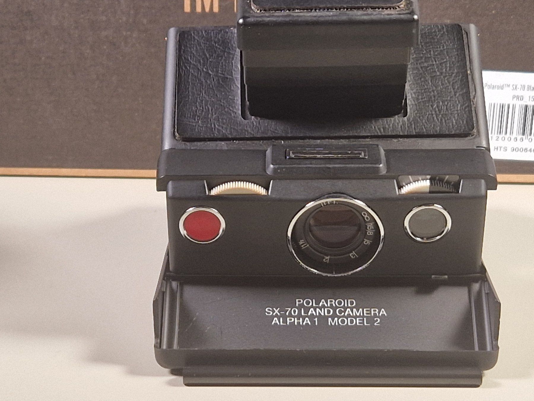 Polaroid Fotocamera: Original Impossible Polaroid SX-70 Alpha1 Model2 Kamera – Usato da Wikon venduto da digital4you 4