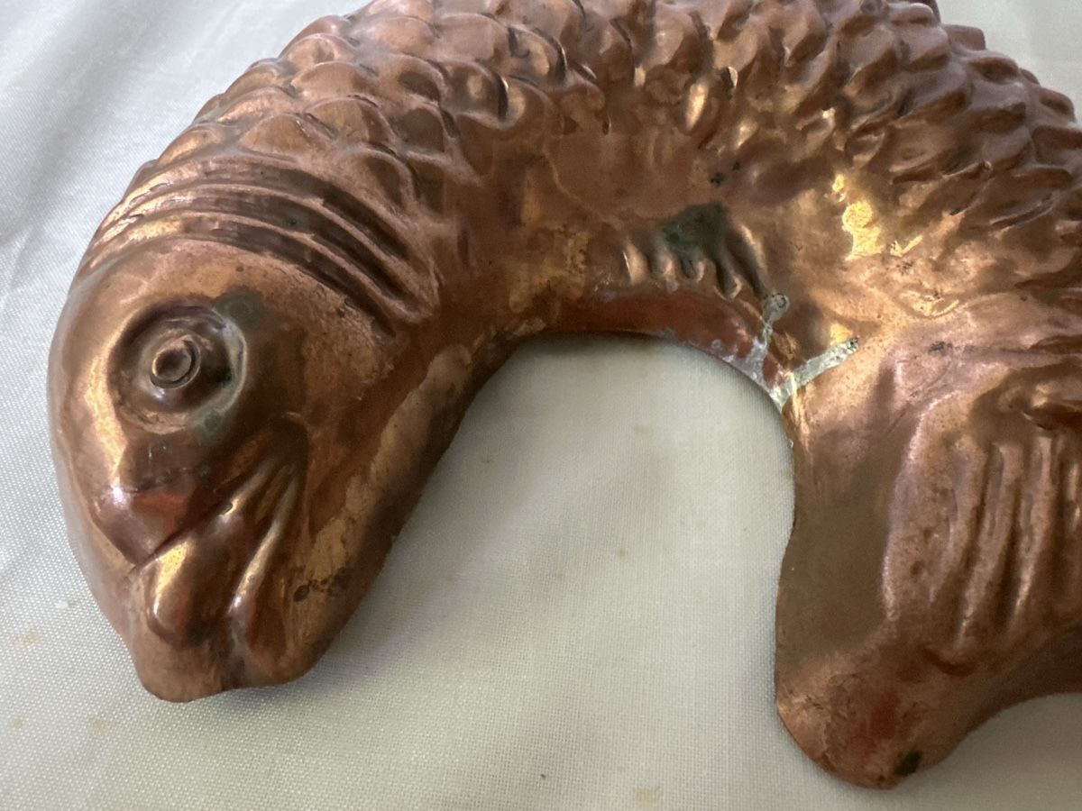 Backformen: Backform Fisch alt Kupfer ca. 24cm – Gebraucht aus Zürich von Chaeffeler 5