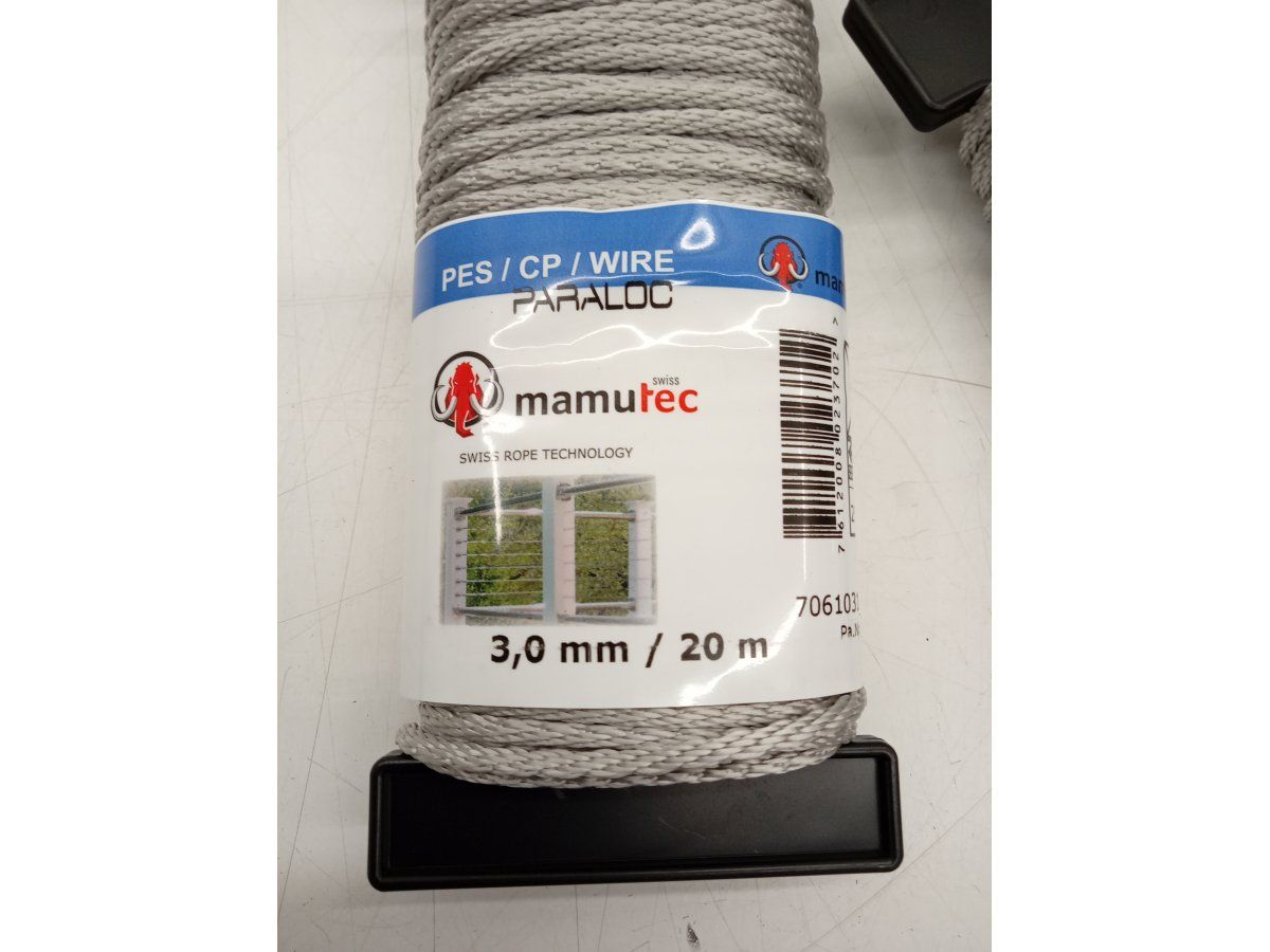 Corde: 4x Architekturseil à 20m, 3mm ø – Nuovo e nell'imballaggio originale da Kehrsatz venduto da ba-ch 1
