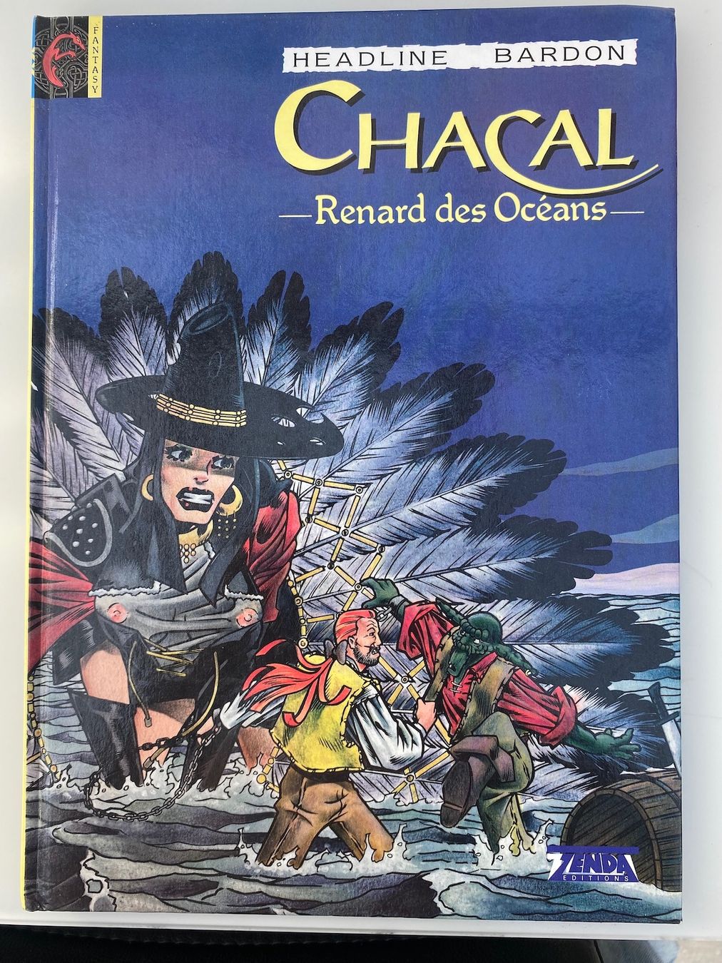 Fumetti: Chacal - Renard des Océans - BD de Headline Bardon – Usato da Plan-les-Ouates venduto da Salvatore1995