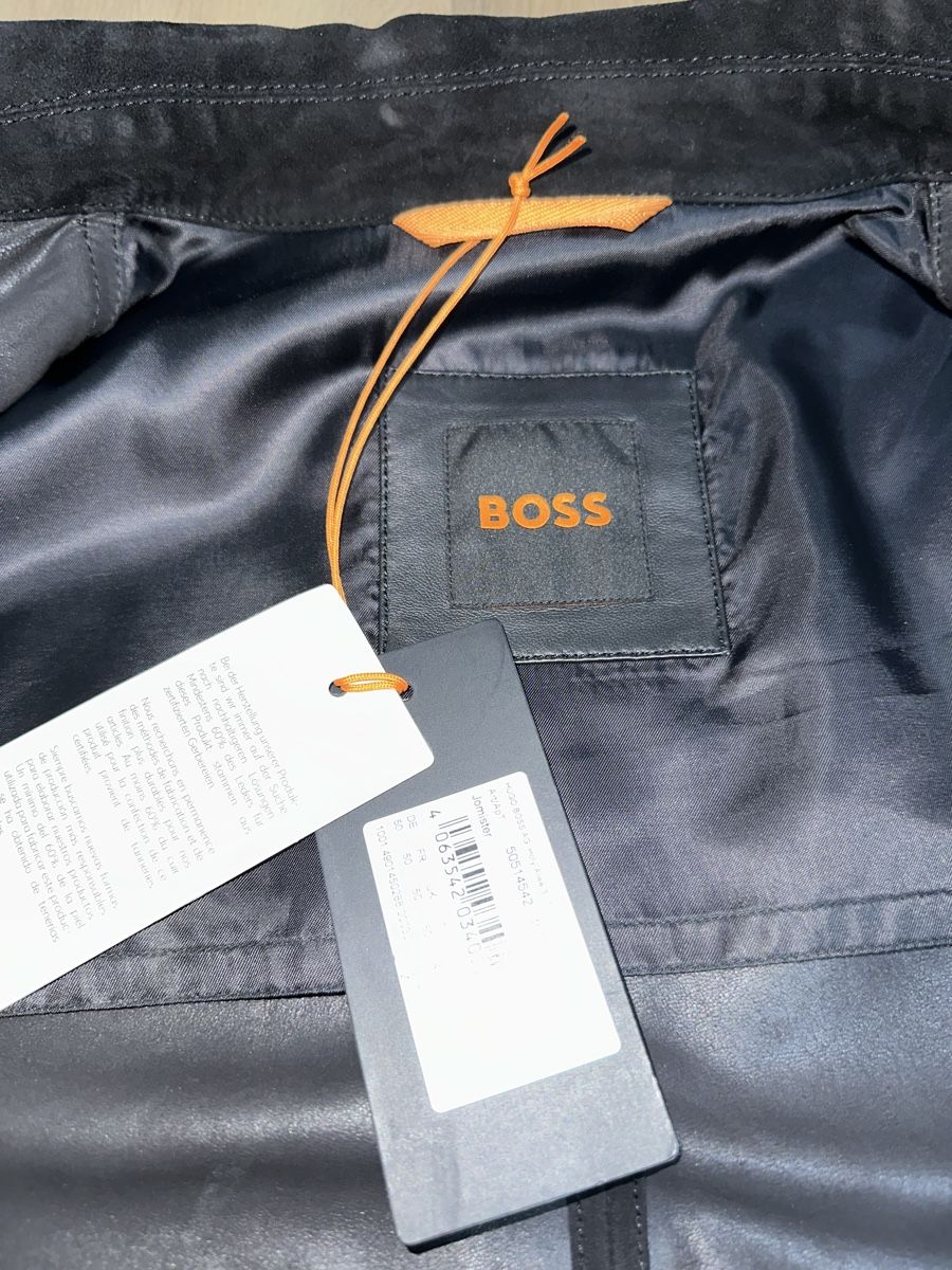 Hugo Boss Giacche: Boss Suede Lederjacke Schwarz – Nuovo e nell'imballaggio originale da Liebefeld venduto da tru_cj95 3