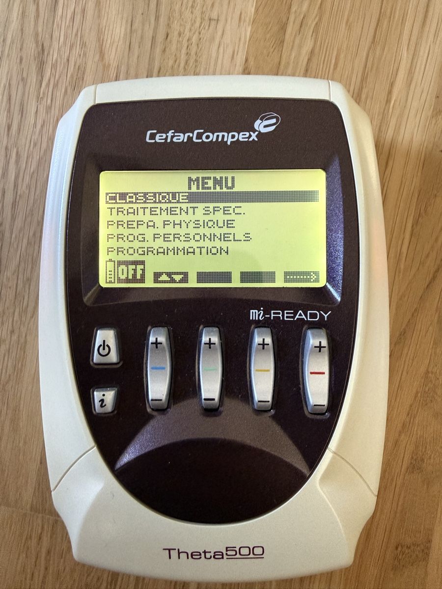 Compex Dispositivi per massaggi: Stimulateur CefarCompex Theta 500 – Usato da Kloten venduto da Mumiiin 5