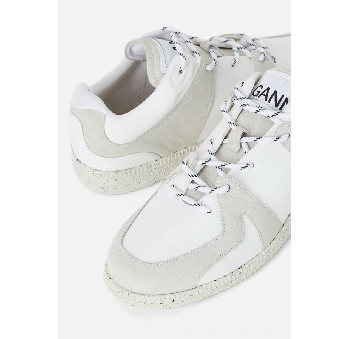 Ganni Scarpe da donna: GANNI Vegan leather trainers – Usato da Zürich venduto da Smartcookies 4