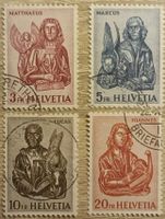 Lote sello Suiza, 1961