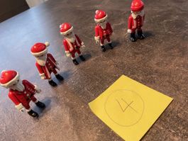 Playmobil 4 …5 stk.weihnachtsmänner