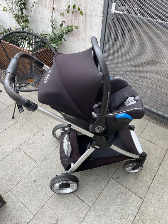 Daliya BAMBIMO 3in1 Kinderwagen Set - Mit Auto-Babyschale, Airless-Rädern & Zubehör