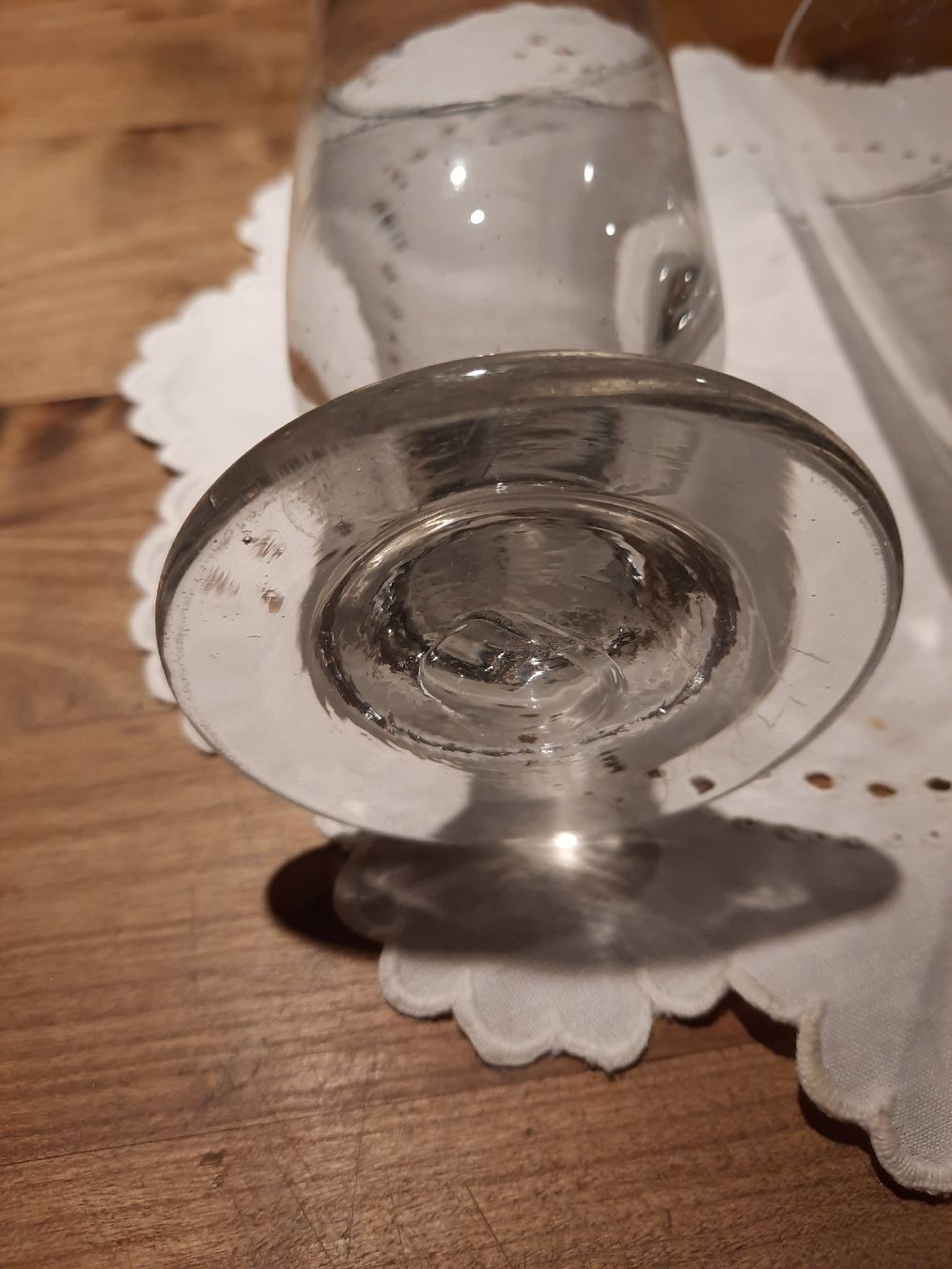 Gläser: 2 Absinth- Gläser  mit "Schüfeli  " – Gebraucht aus Busswil BE von balu37 3