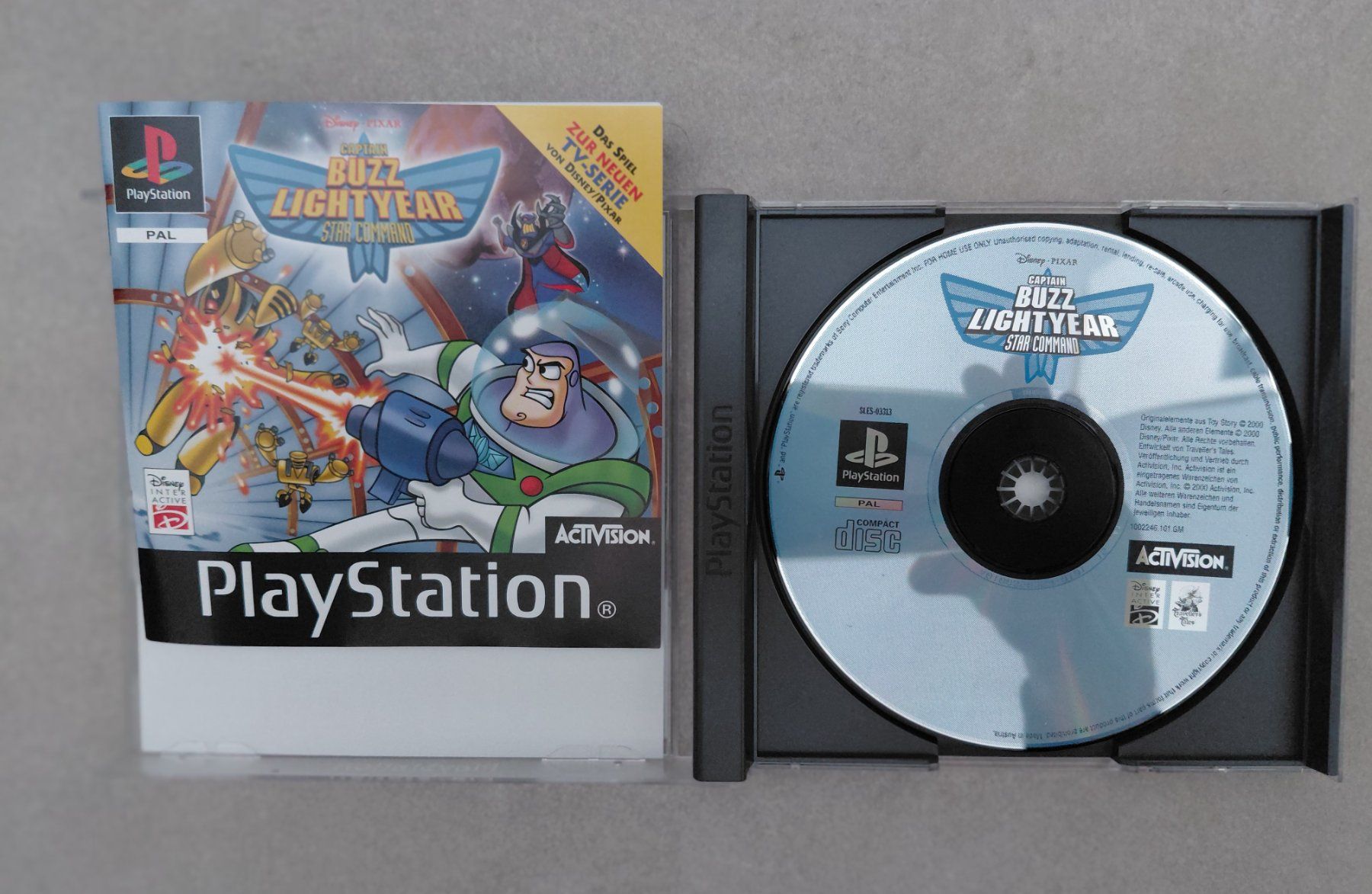Jeux: Captain Buzz Lightyear Star Command (PAL), PS 1 / PSX – D'occasion à Uezwil par -Retrogames- 2