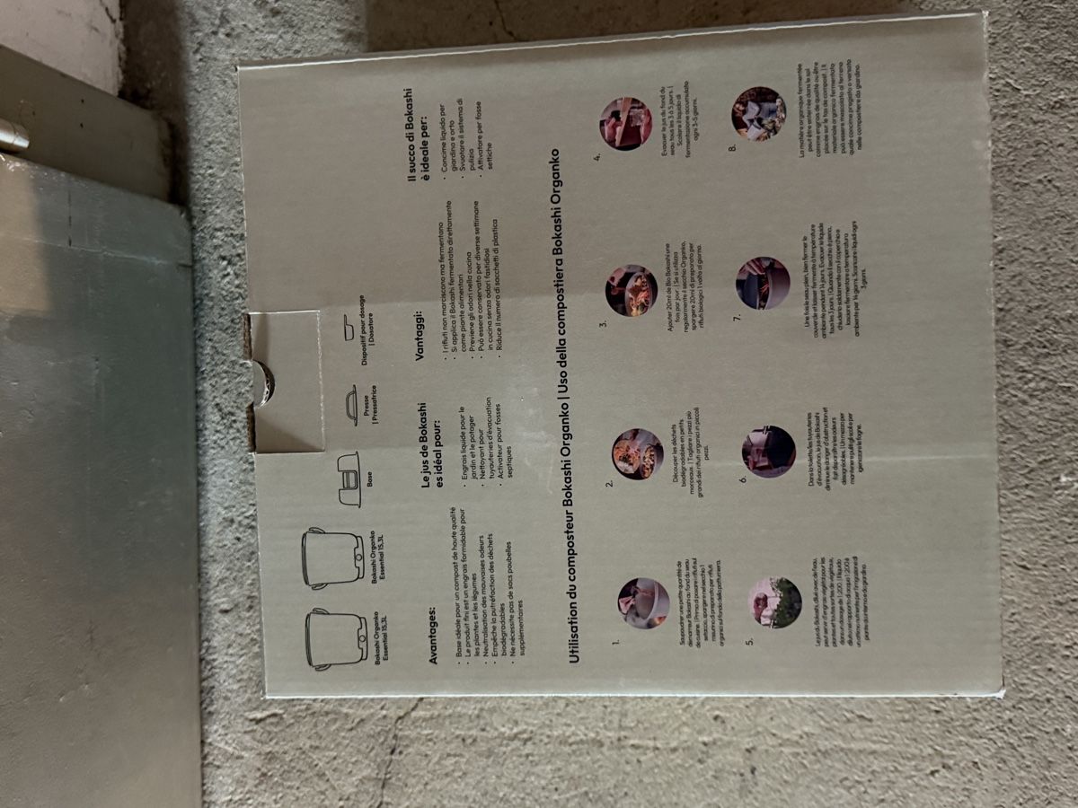 Abfalleimer: Bokashi Organko Komposter Essential Set neu!! – Neu und originalverpackt aus Wettingen von Joelds98 2