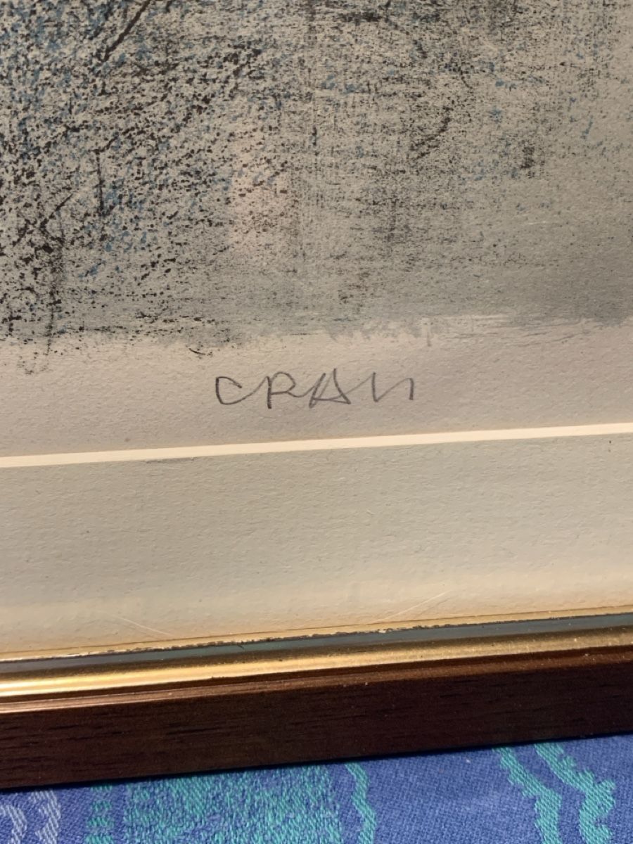Grafica & Litografie: Lithographie de Cran – Usato da Veytaux venduto da Latourelle 1