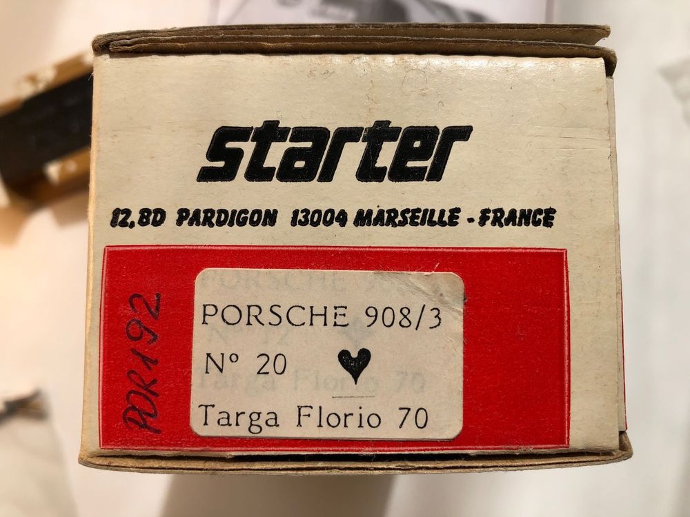 Porsche 908/1 Targa Florio N°266 1969 Starter Kit – 1/43 Rouge Collector