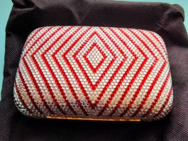 Strass Abend Tasche Clutch aus NewYork