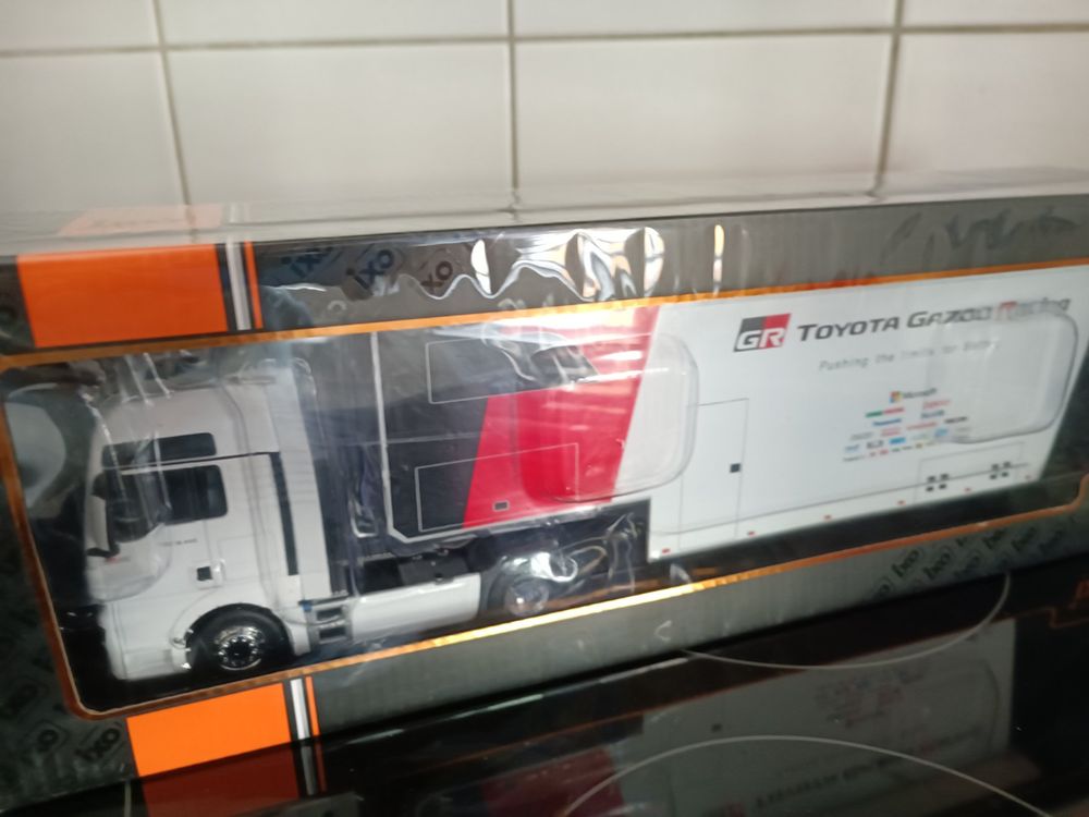 Camion MAN TGX XL D38 Blanc - Miniature IXO 1/43 - Neuf