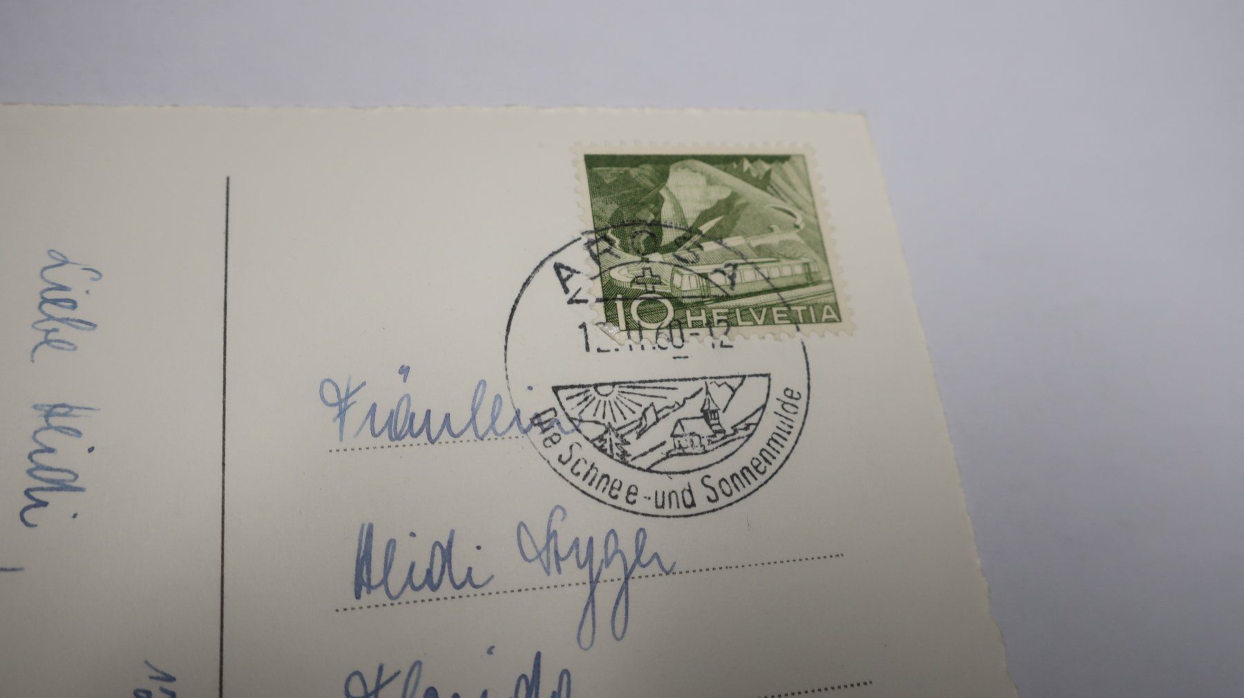Cartes postales: Arosa Bergkirchli 1960 – D'occasion à Cormoret par Pascalll2001 5