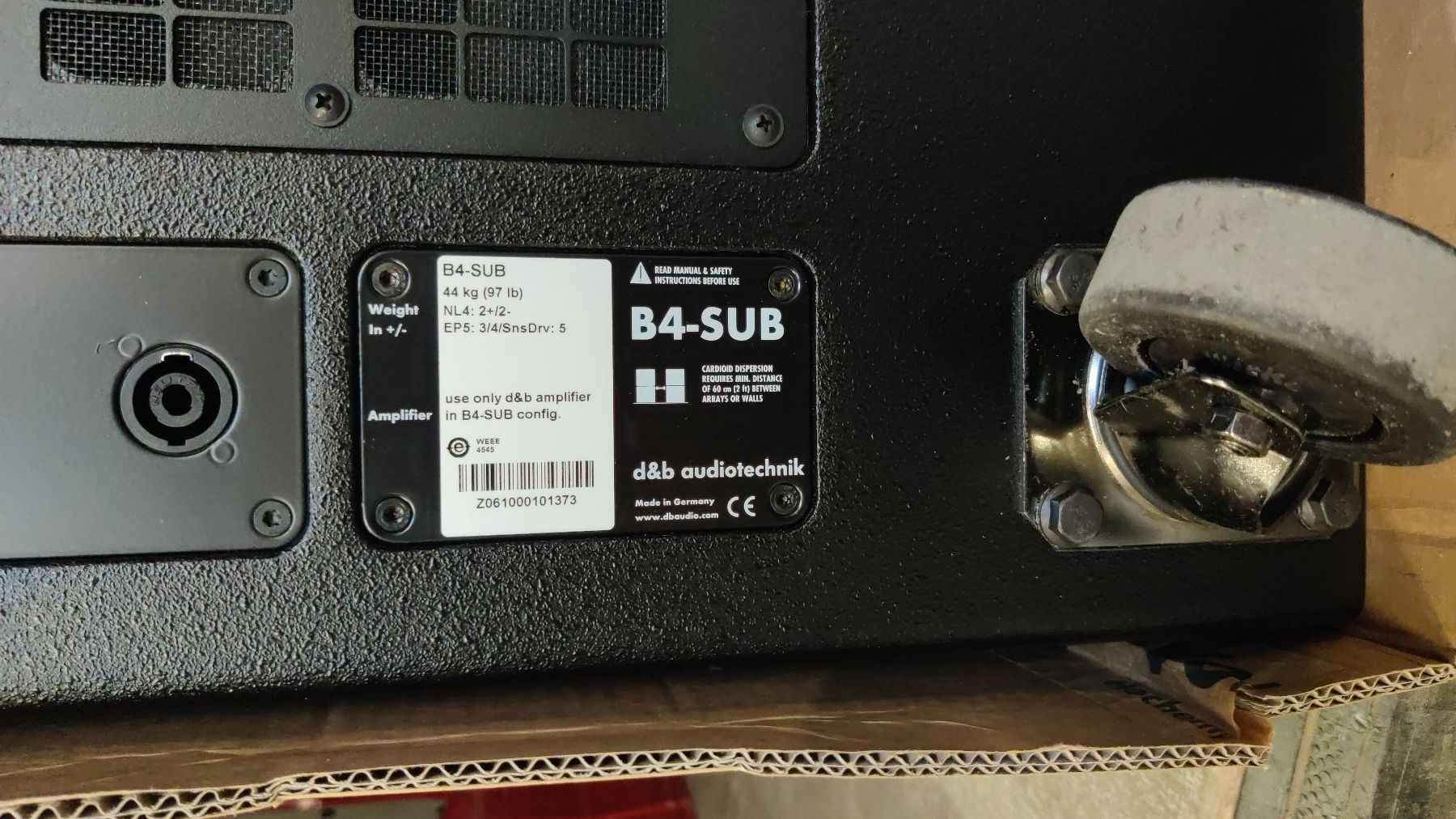 Casse acustiche: d&b B4 Subwoofer originalverpackt, neuwertig – Nuovo e nell'imballaggio originale da Basel venduto da birdseyes_used_gear 3
