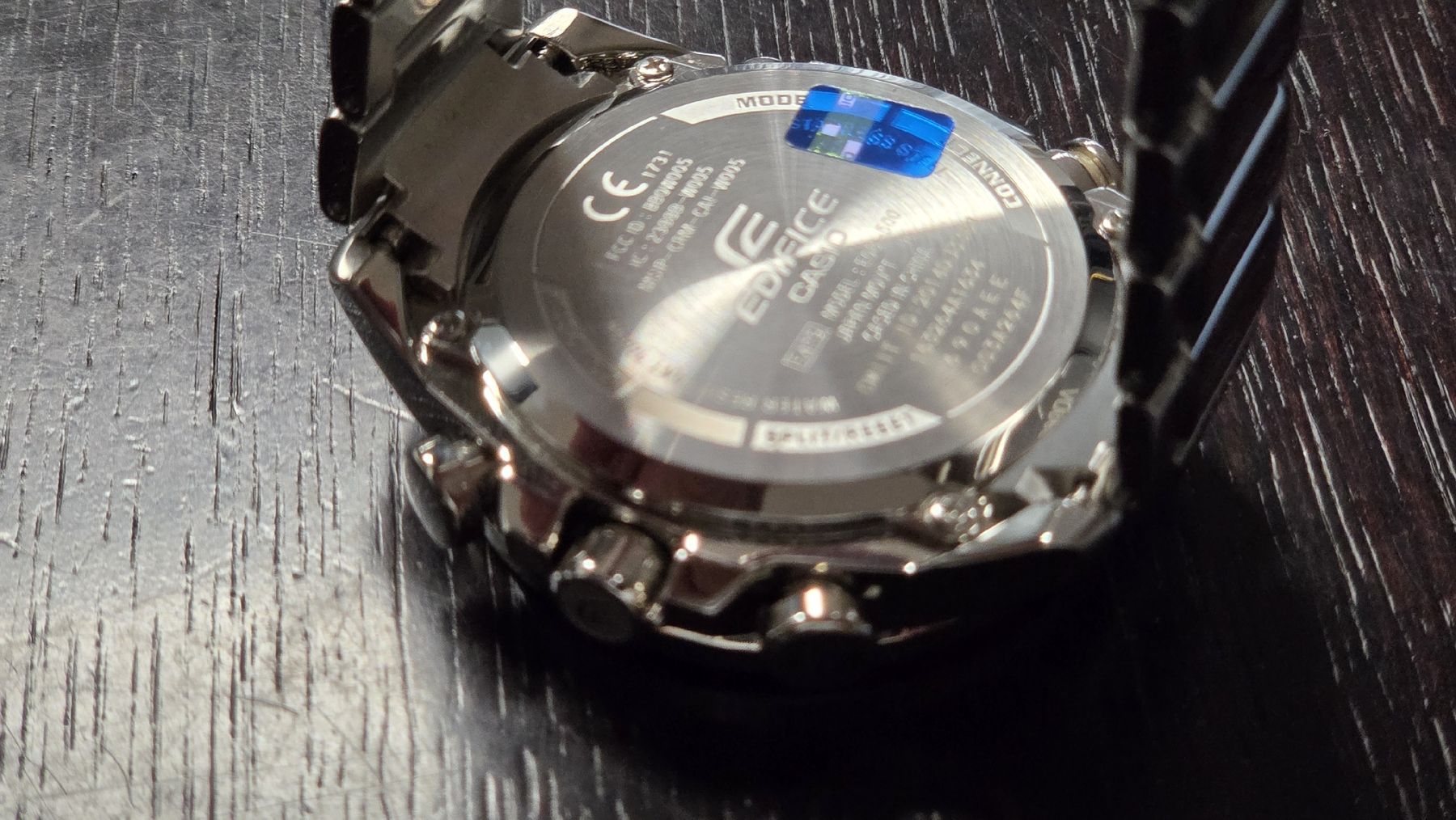 Casio Montres: Casio Edifice Tough Solar Bluetooth Chronograph mit OVP – Neuf (Voir description) à Grosshöchstetten par preisvoyeur 4