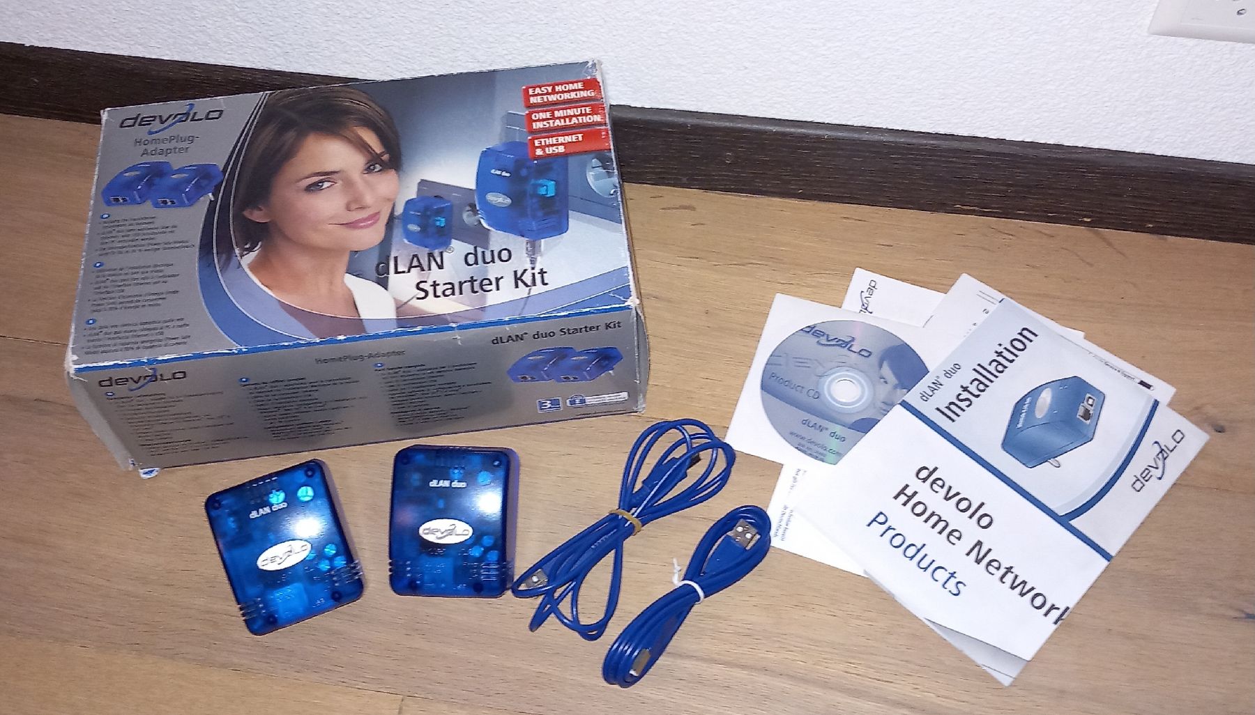 Devolo Laufwerke & Adapter: Devolo dLAN duo Starter Kit – Gebraucht aus Suberg von AmStaffDaddy