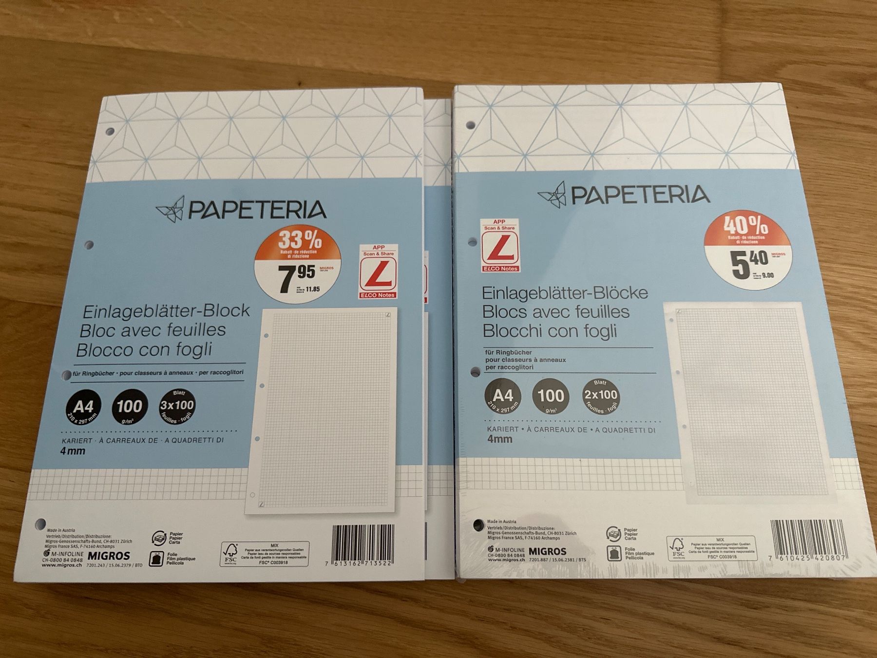 Blocs de correspondance: Büro-Set: Mappen, Block, Textmarker – D'occasion à Zug par Hehe 4