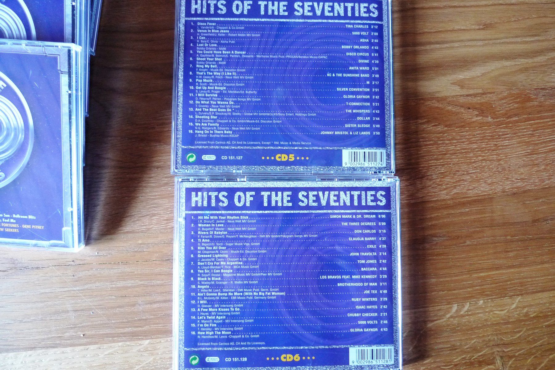 CD: 10 CD-Box mit Hits der 70er Jahre – Usato da Sissach venduto da Greywolf61 4