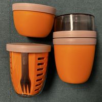 Mepal To Go Becher Set Gelb