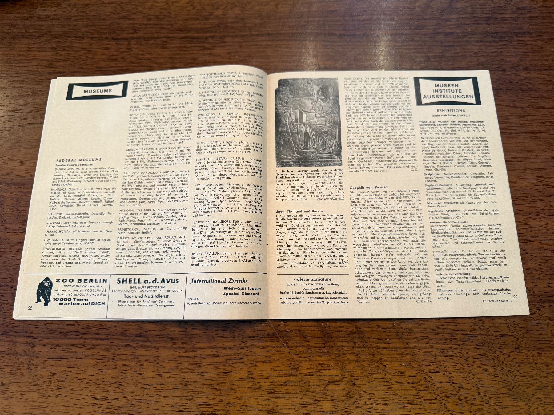 Documents: Berlin Programm Heft 10 April 1964 gebraucht – D'occasion à Erstfeld par Mario_boe0 4