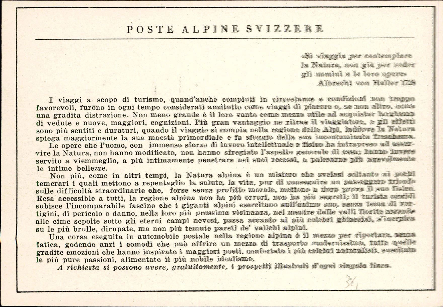 Cartoline postali: Auto postale Lucomagno - Lukmanier – Usato da Biasca venduto da Blenio71 1