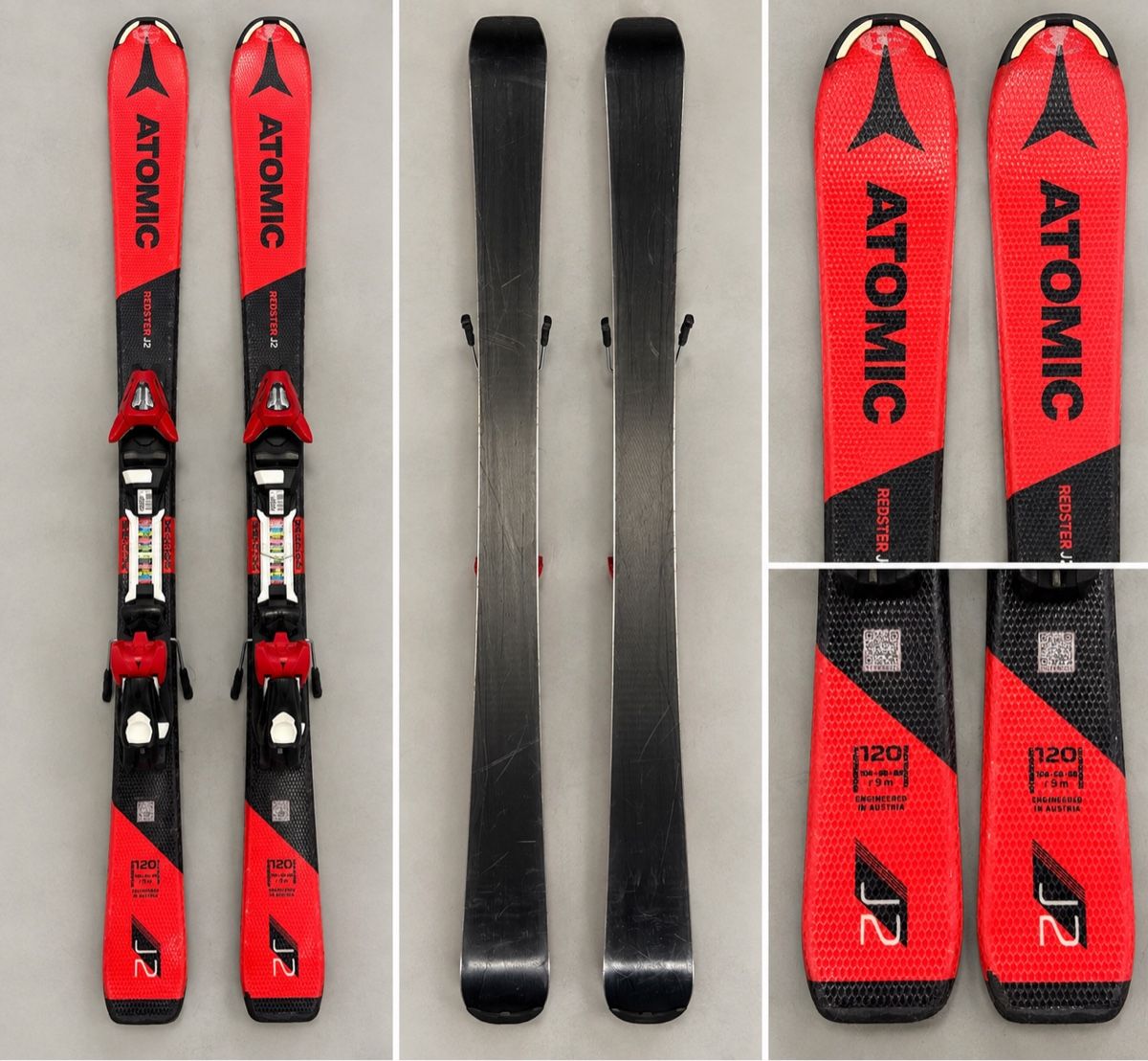 Atomic Sci: Atomic Redster J2 Ski 120  – Usato da Salenstein venduto da NuvoleBianche