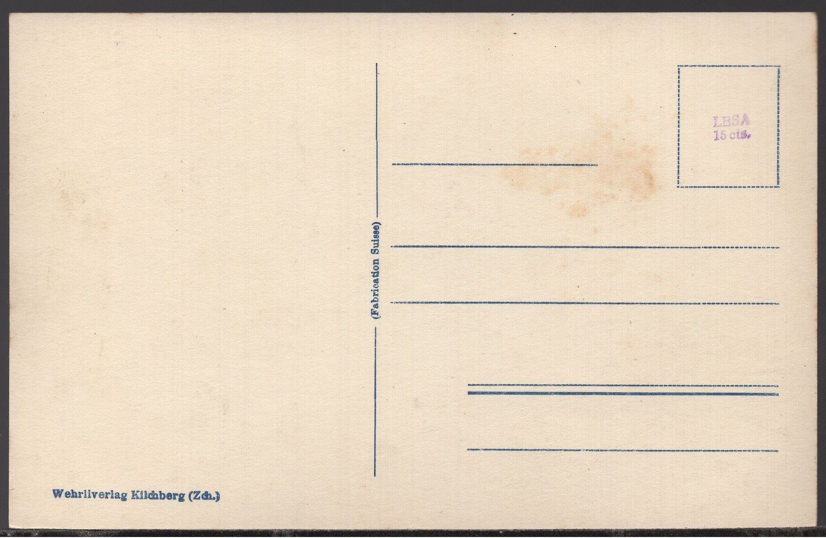 Cartoline postali: Kleine Scheidegg mit Jungfrau – Usato da Aarau venduto da kufi44 1