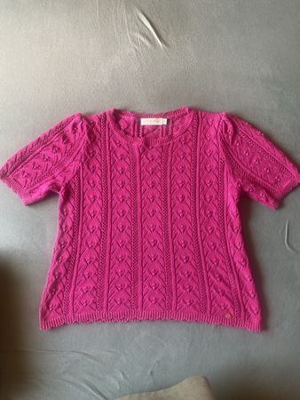 Pull rose "La Petite Étoile", taille3,en parfait état