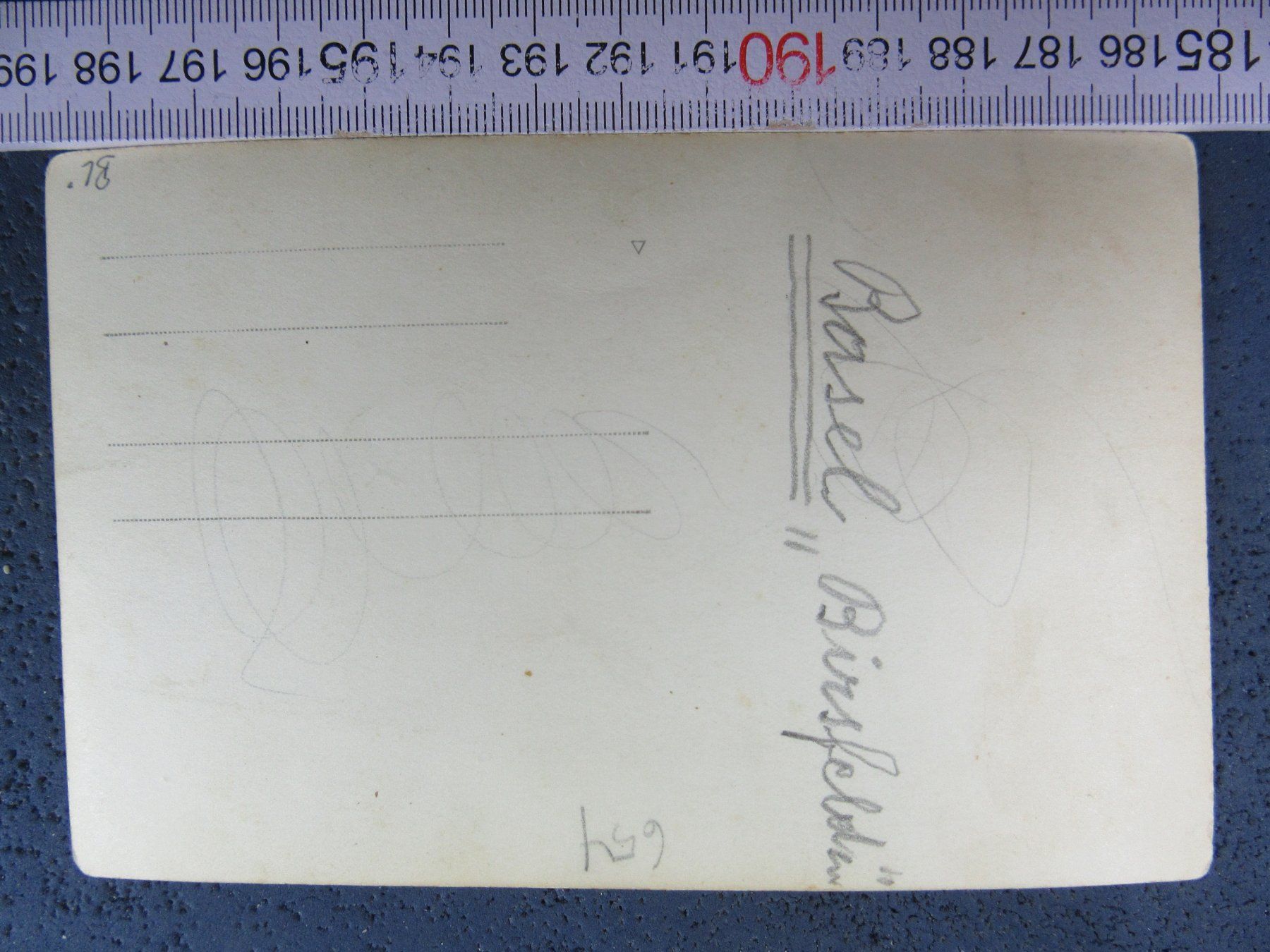 Cartoline postali: BIRSFELDEN B. BASEL BL-AK – Usato da Ettingen venduto da Hausi4711 1