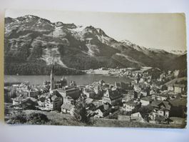 AK  St. Moritz - Dorf und Bad