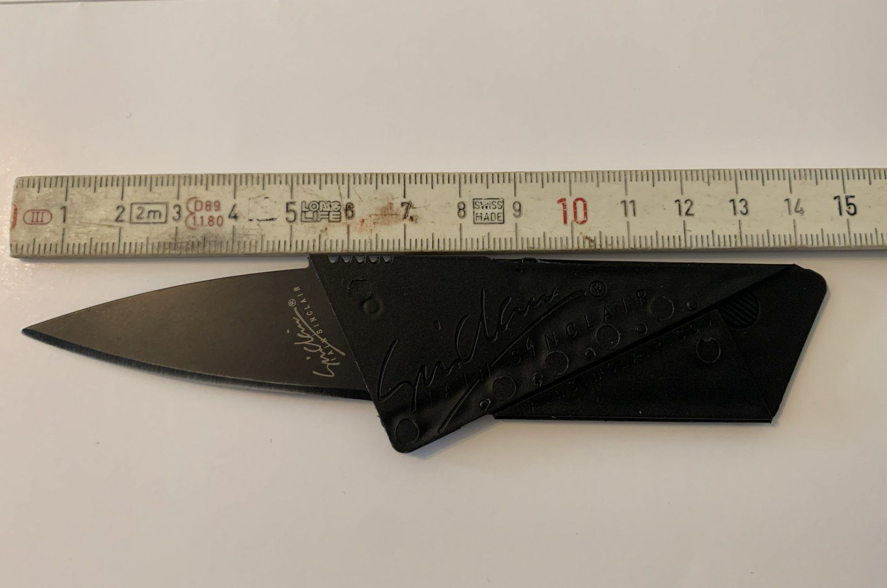 Coltelli tascabile: Messer in Kreditkarten Format – Nuovo e nell'imballaggio originale da Köniz venduto da Habenix 2