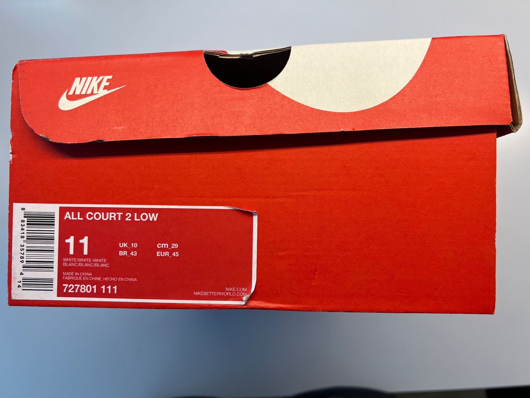 Nike Herrenschuhe: Nike All Court 2 Low 11 – Neu und originalverpackt aus Solothurn von limepie 1