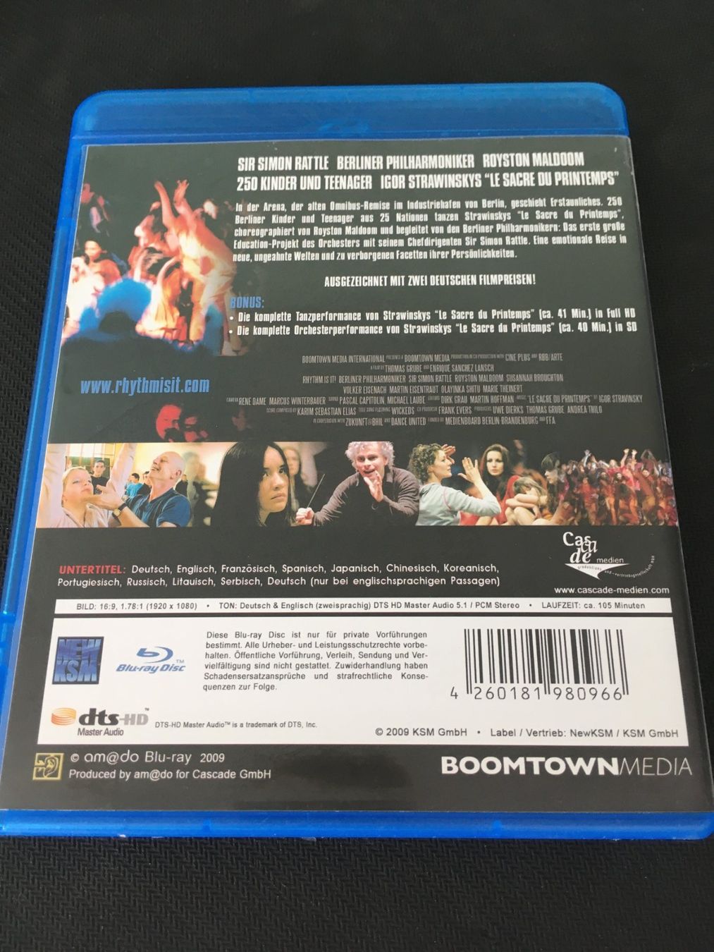 Tutti i DVDs: Rhythm is it! [Blu-ray] – Usato da St.Gallen venduto da MedienJoe 1