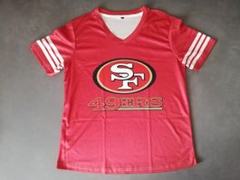 49ers SF T-shirt rot L neu San Francisco Football Fan Shirt