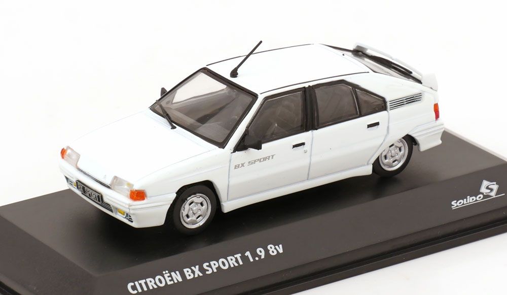 Solido S4311003 Citroën BX Sport, 1985 /Blanc Meije - white