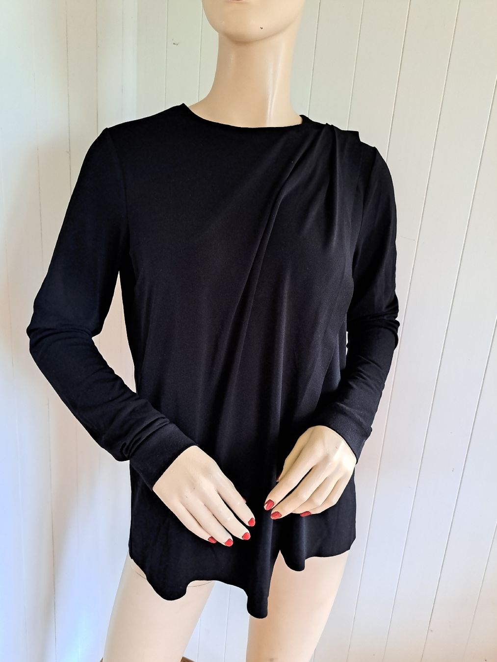 Maglioni & Felpe: MARLENE BIRGER Langarmshirt NIBOM Wickeltop Pulli M Shirt 38 – Usato da Mollis venduto da Fauchi99 2