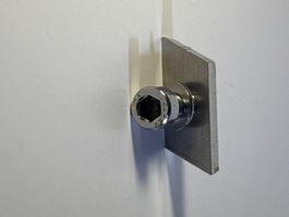 Schlossschraube M6 mit Quadratischer Scheibe Edelstahl ro...