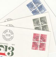 SBK 483 - 485 im 4er-Block FDC