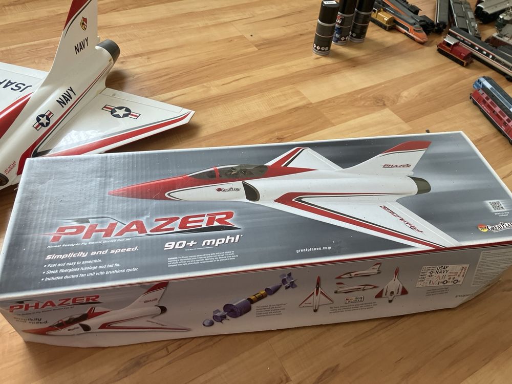 Phazer RC EDF Jet GFK (Neu (gemäss Beschreibung)) in Windisch für CHF ...