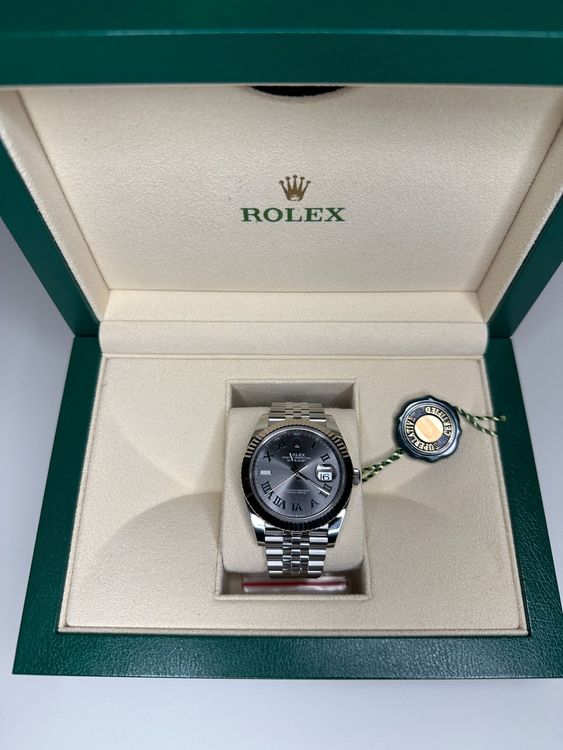 Rolex Datejust 41 Wimbledon Jubilé 2024 Kaufen auf Ricardo