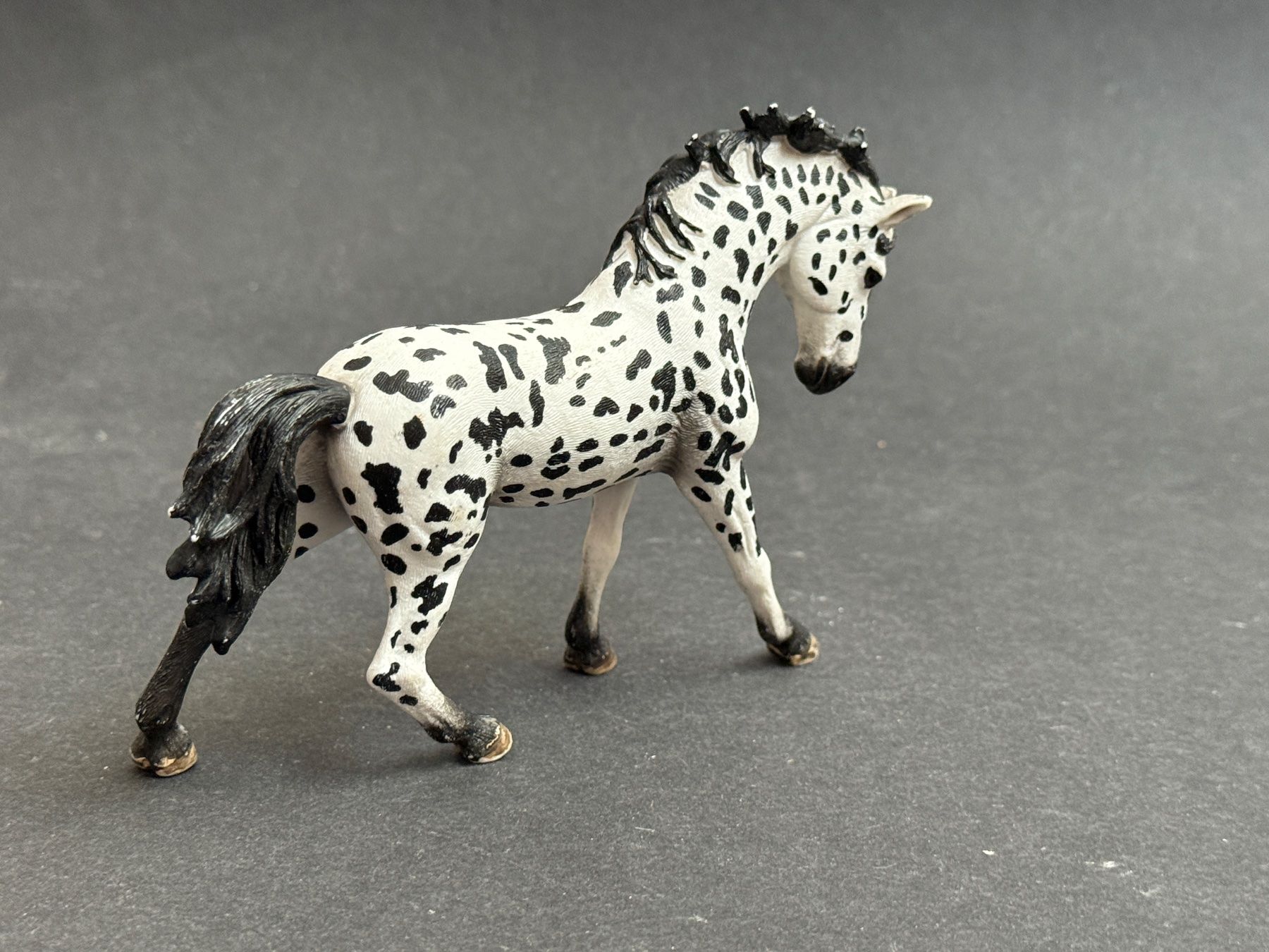 Schleich Statuette: Schleich Knabstrupper Stute (13769) Pferd – Usato da Ennetbaden venduto da mapa05 3