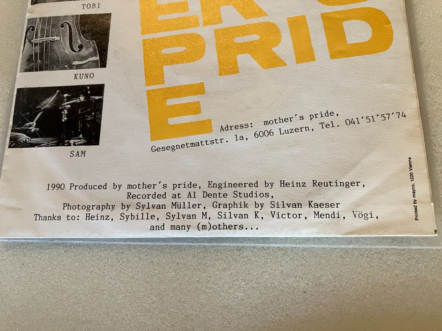 Dischi in vinile: Mother's Pride – Usato da Aarwangen venduto da Jukebox3 5