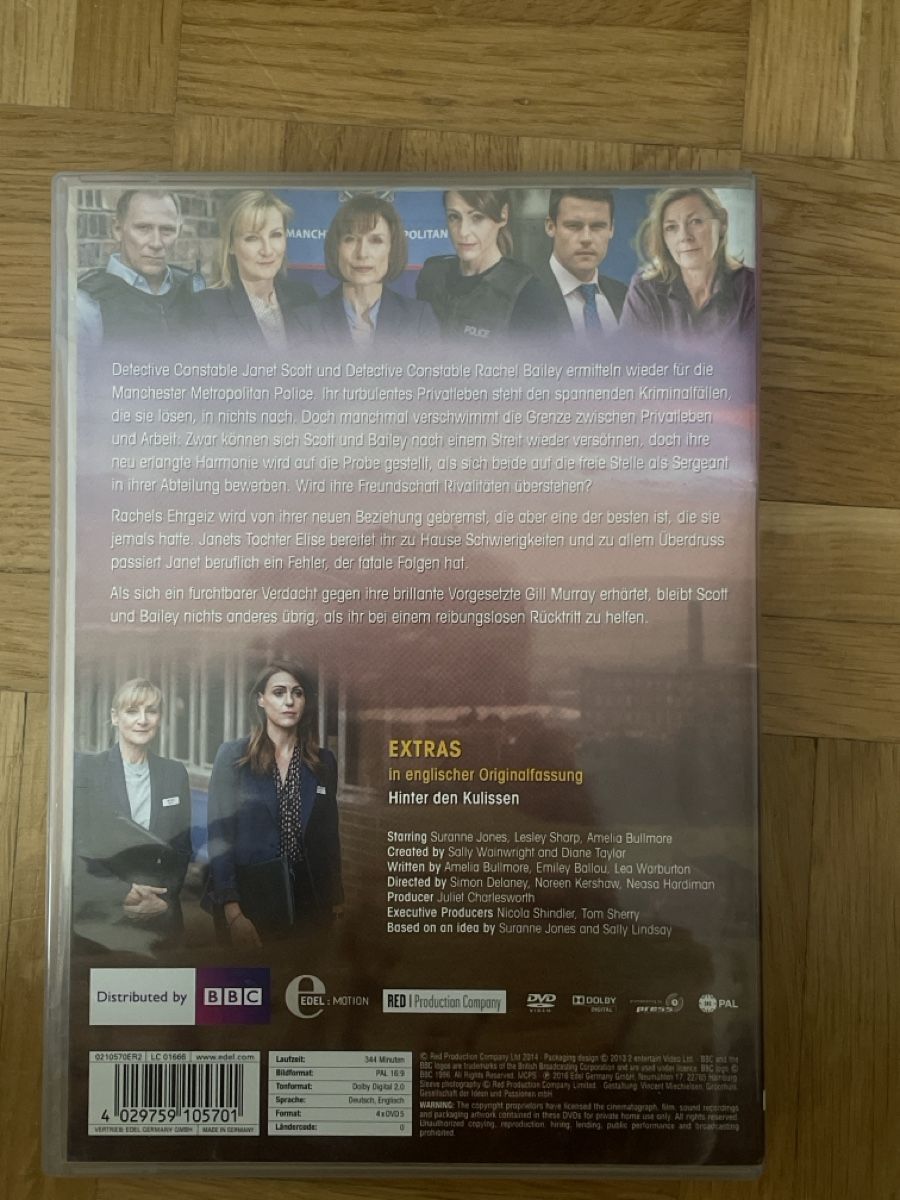 Alle DVDs: Scott und Bailey-4. Staffel – Neu (gemäss Beschreibung) aus Zürich von David.zh 1