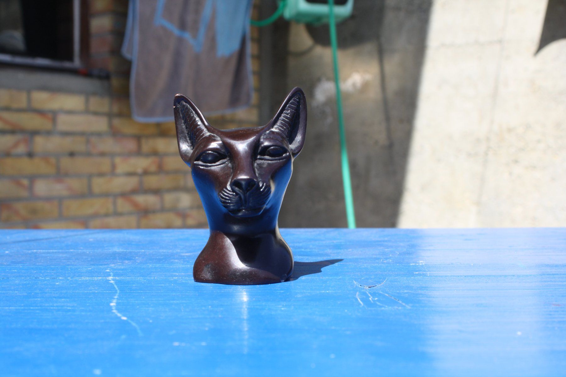 Statuette: KATZENBÜSTE KATZENFIGUR – Usato da Wauwil venduto da Pneuedy 3